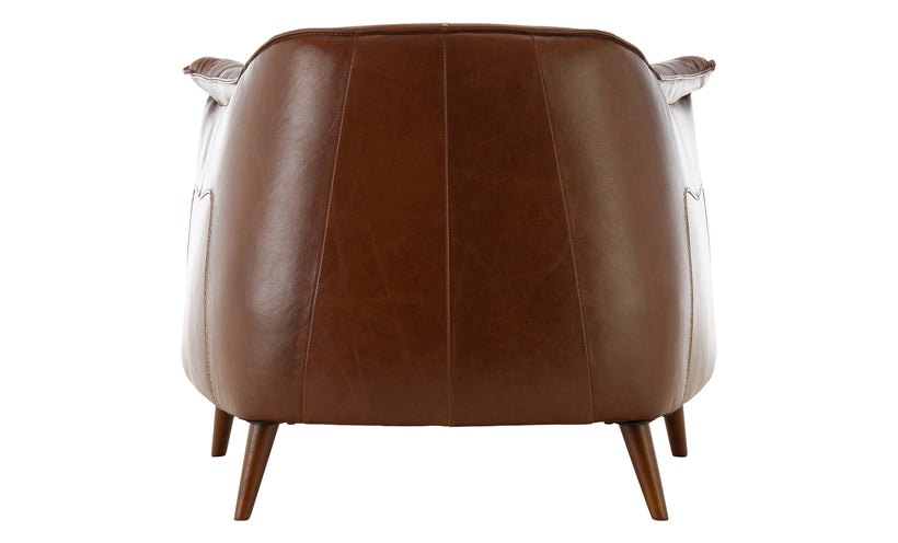 Martel Spiced Brown Club Chair